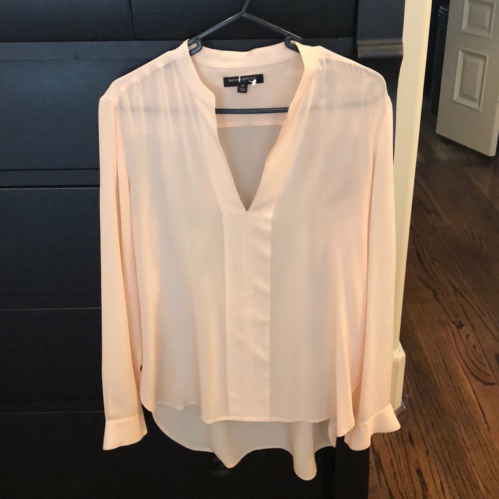 Banana Republic silk blouse/tunic
